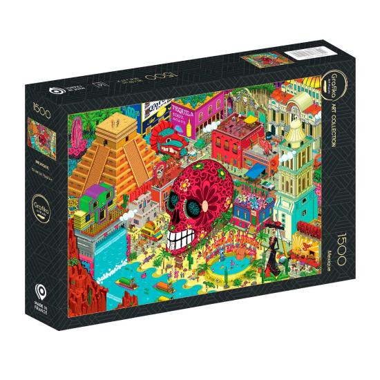 Puzzle Grafika Mexique 1500 Pièces