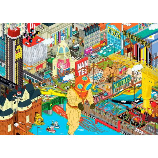Puzzle Grafika Nantes 1000 Pcs Puzzle Grafika Nantes 1000 Pcs
