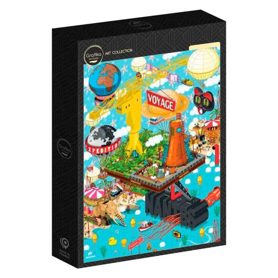 Puzzle Grafika Nantes, Grue Titan1000 Pcs