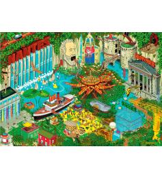 Grafika Puzzle Nantes Vegetal 2000 pièces