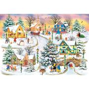Puzzle Grafika Noël Dans Notre Ville 1000 Pcs