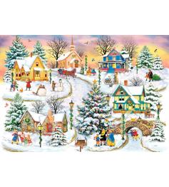 Puzzle Grafika Noël Dans Notre Ville 1000 Pcs