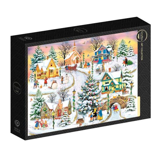 Puzzle Grafika Noël Dans Notre Ville 1000 Pcs