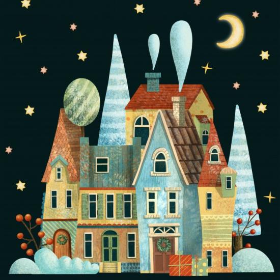 Puzzle Grafika La Veille De Noël 1000 Pieces