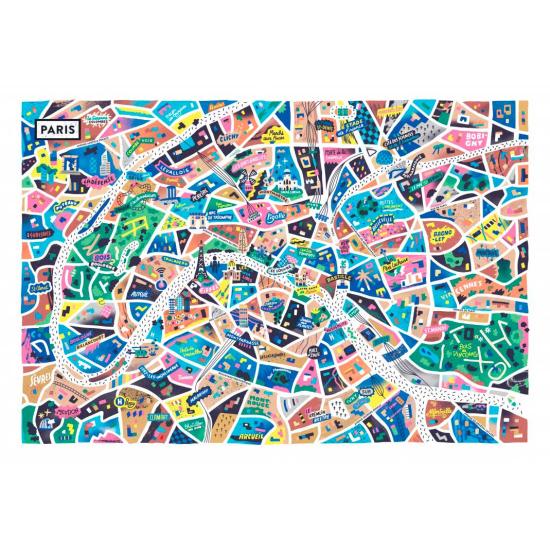 Puzzle Grafika Paris 1000 Pieces