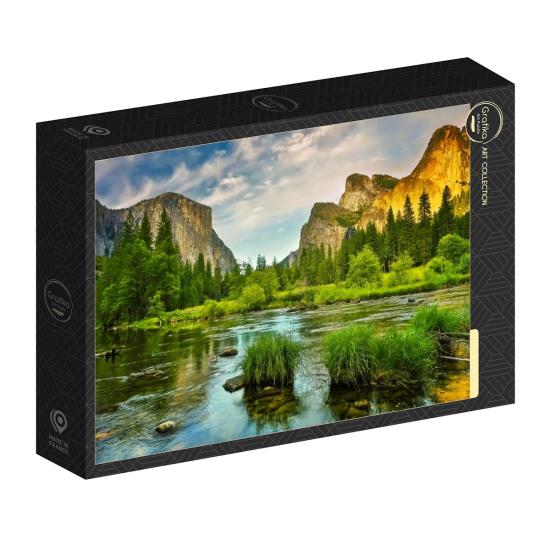 Puzzle Grafika Parc National Yosemite de 1000 Pieces