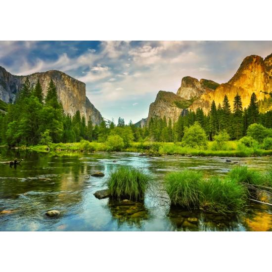 Puzzle Grafika Parc National Yosemite de 1000 Pieces