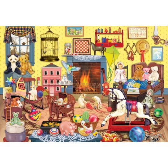 Puzzle Grafika Qui a laissé la porte de la cage ouverte 1000 Pie Puzzle Grafika Qui a laissé la porte de la cage ouverte 1000 Pie