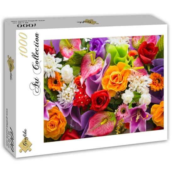 Grafika Puzzle Bouquet de Fleurs Artificielles 1000 Pièces