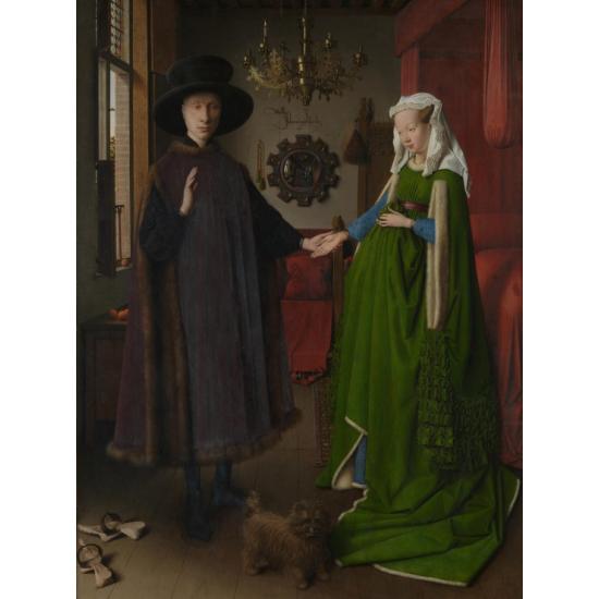 Puzzle Grafika Portrait de Giovanni Arnolfini et sa femme 2000P