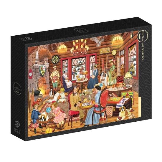 Puzzle Grafika Réunion de la famille Olsen 1000 Pieces