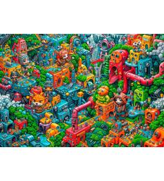 Puzzle Grafika Robotopia 1000 Pieces