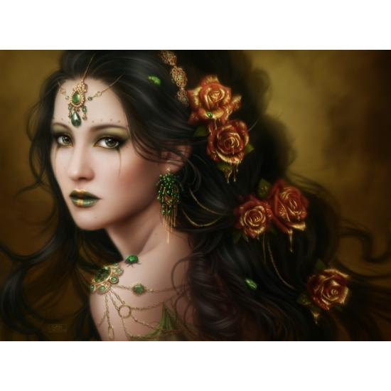 Puzzle Grafika Or Rose 2000 Pièces