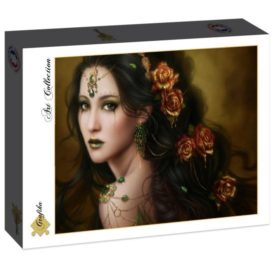 Puzzle Grafika Or Rose 2000 Pièces