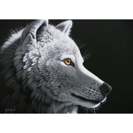 Puzzle Grafika Wolf Face au clair de lune 1000 pièces Puzzle Grafika Wolf Face au clair de lune 1000 pièces