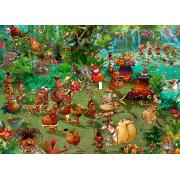 Puzzle Grafika Safari Tribal 1500 Pièces