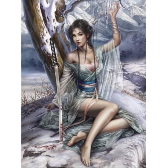 Puzzle Grafika Samouraï sur Glace 2000 Pièces