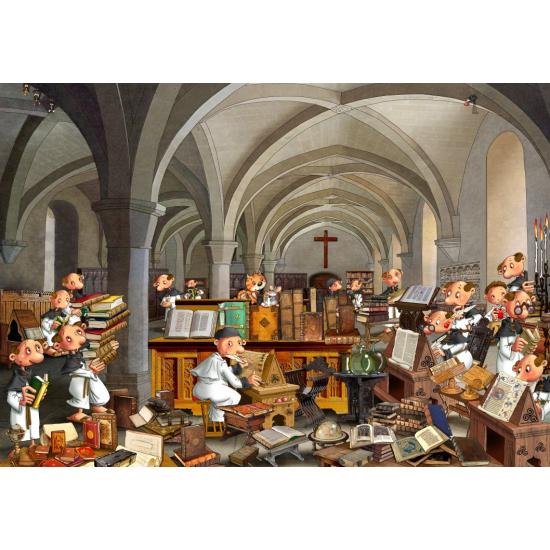 Puzzle Grafika Scriptorium de 1000 Pieces