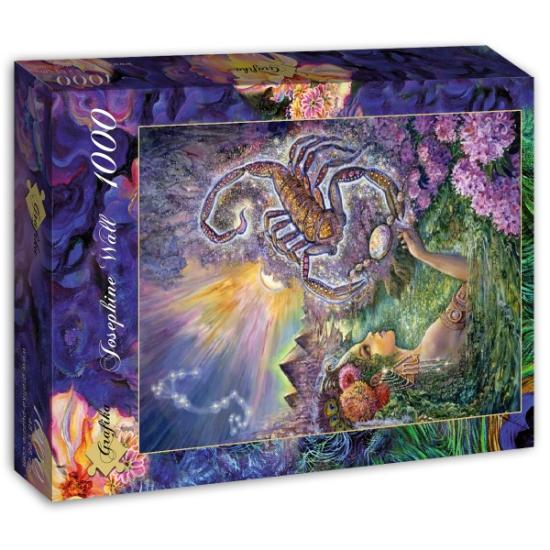 Grafika Puzzle Signe du Zodiaque, Scorpion 1000 Pièces