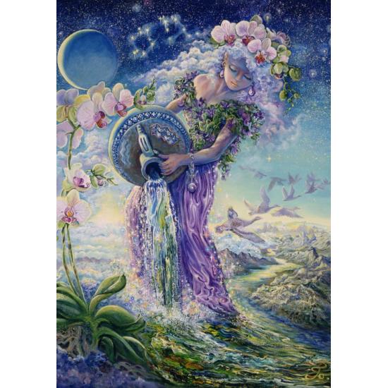 Grafika Puzzle Signe du Zodiaque, Verseau 1000 Pièces