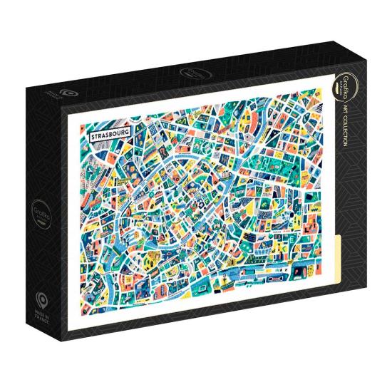 Puzzle Grafika Strasbourg 1000 Pieces