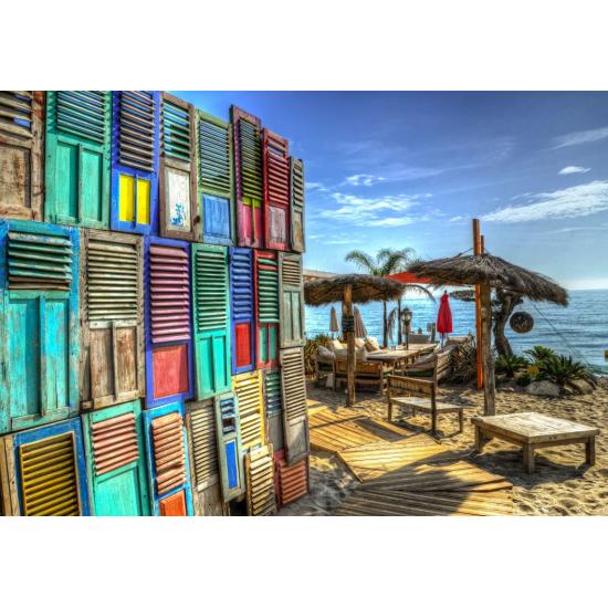 Puzzle Grafika Fenêtres sur le Paradis 1000 Pieces