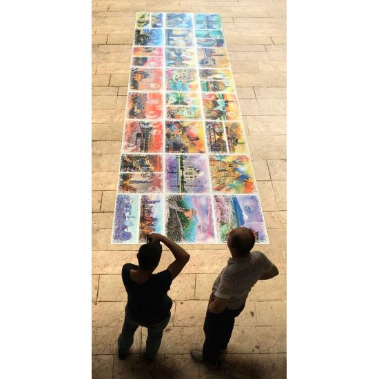 Puzzle Grafika Voyage autour du monde 48000 pièces