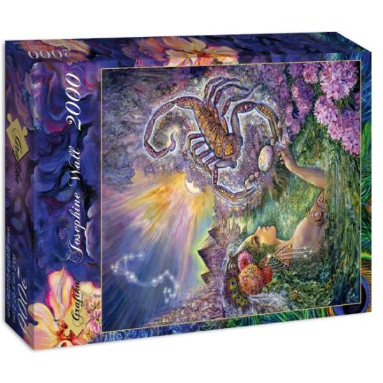 Puzzle Grafika Zodiaque Scorpion 2000 Pièces