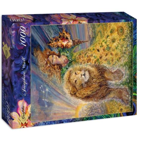 Puzzle Grafika Zodiaque Lion 1000 Pièces