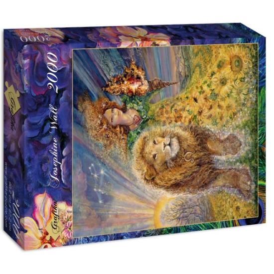 Puzzle Grafika Zodiaque Lion 2000 Pièces