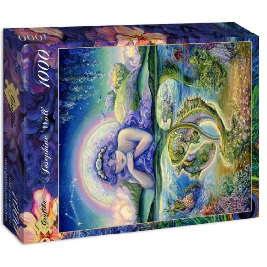 Puzzle Grafika Zodiaque Poissons 1000 Pièces
