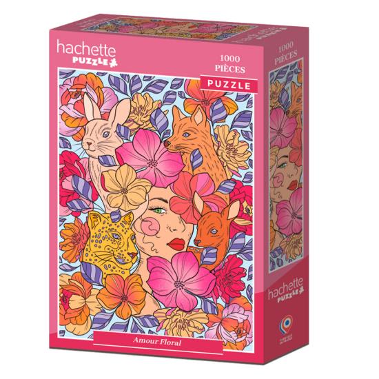 Puzzle Hachette Amour Floral 1000 pièces Puzzle Hachette Amour Floral 1000 pièces