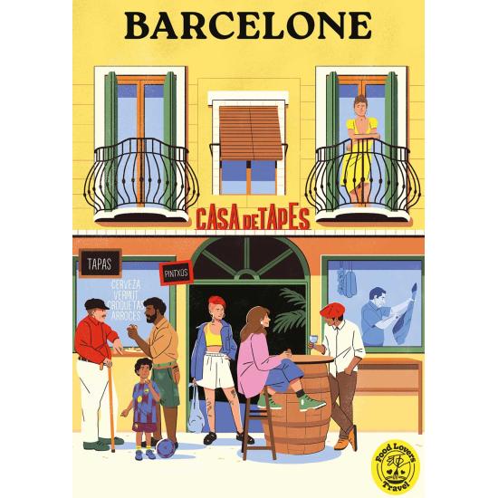 Puzzle Hachette Barcelona 1000 pièces