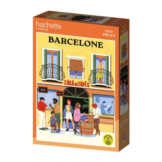 Puzzle Hachette Barcelona 1000 pièces