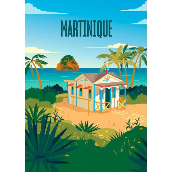 Puzzle Hachette Évasion Martinique 500 pièces Puzzle Hachette Évasion Martinique 500 pièces
