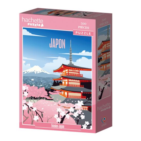 Puzzle Hachette Évasion Japon 500 pièces