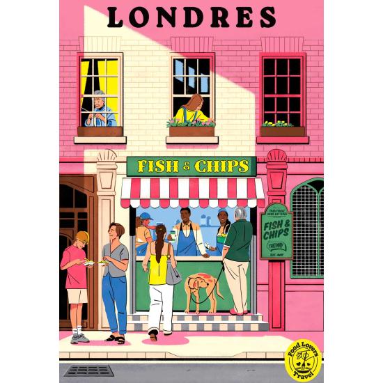 Puzzle Hachette Londres 1000 pièces
