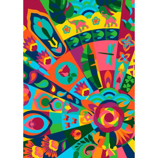 Puzzle Hachette Mandala 500 pièces