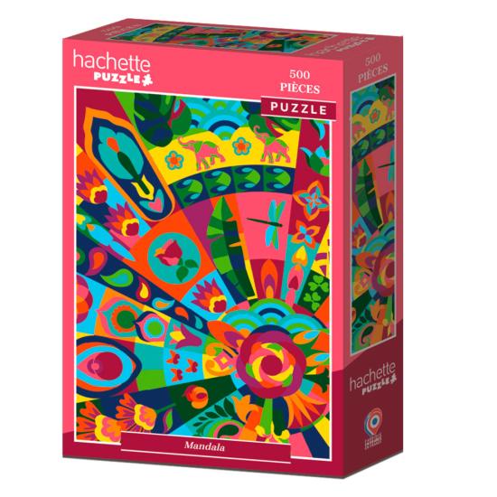 Puzzle Hachette Mandala 500 pièces
