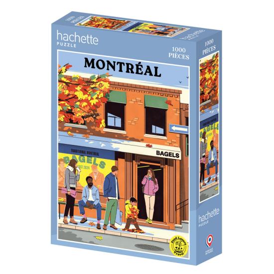 Puzzle Hachette Montreal 1000 pièces