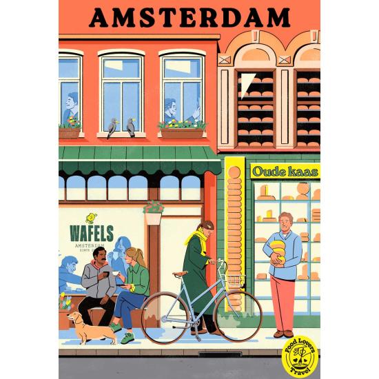 Puzzle Hachette Amsterdam 1000 pièces
