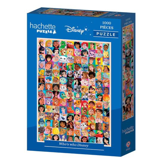 Puzzle Hachette Qui est qui Disney 1000 pièces