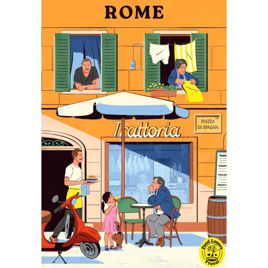 Puzzle Hachette Rome 1000 pièces