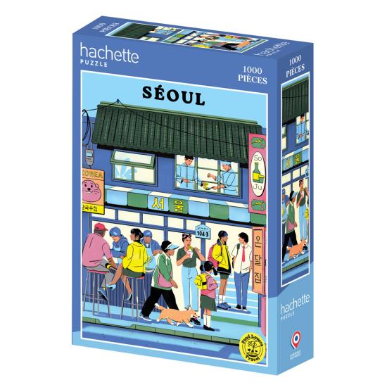 Puzzle Hachette Séoul 1000 pièces