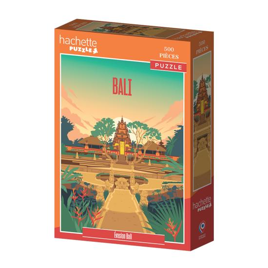 Puzzle Hachette Rêves De Vacances À Bali 500 pièces