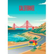 Puzzle Hachette Rêves De Vacances En Californie 500 pièces