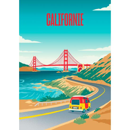 Puzzle Hachette Rêves De Vacances En Californie 500 pièces
