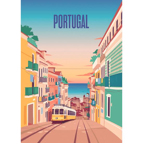 Puzzle Hachette Rêves De Vacances Au Portugal 500 pièces