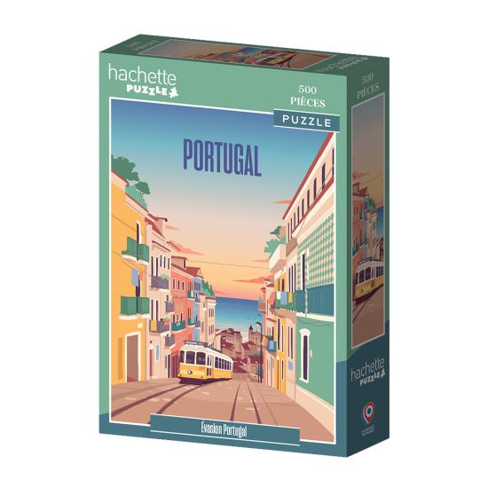 Puzzle Hachette Rêves De Vacances Au Portugal 500 pièces