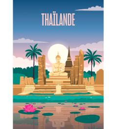 Puzzle Hachette Rêves De Vacances En Thaïlande 500 pièces
